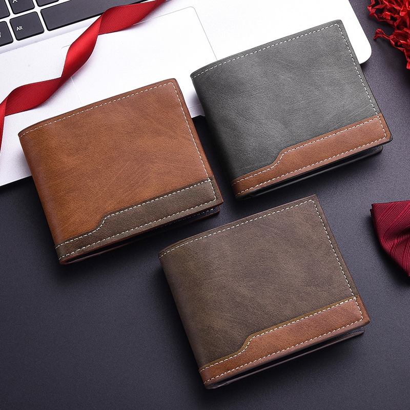 Interior Design Id - New PU Leather Men's Short Wallet