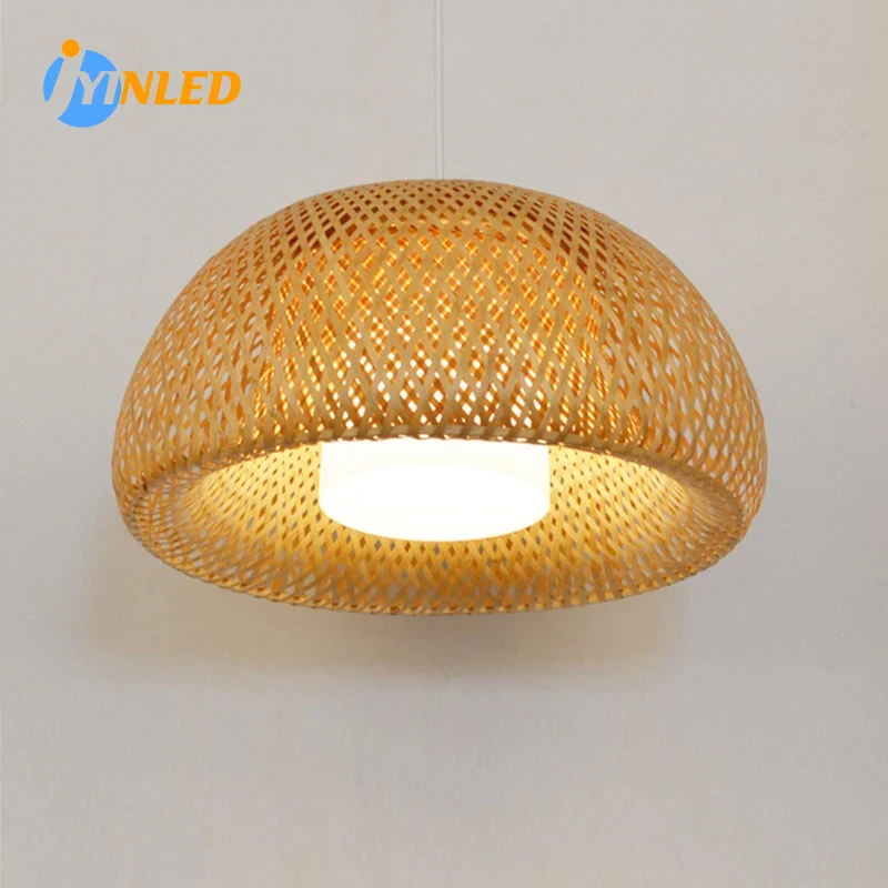 Natural Rattan Wicker E27 Chan - Wicker Pendant Shade 评论和价格