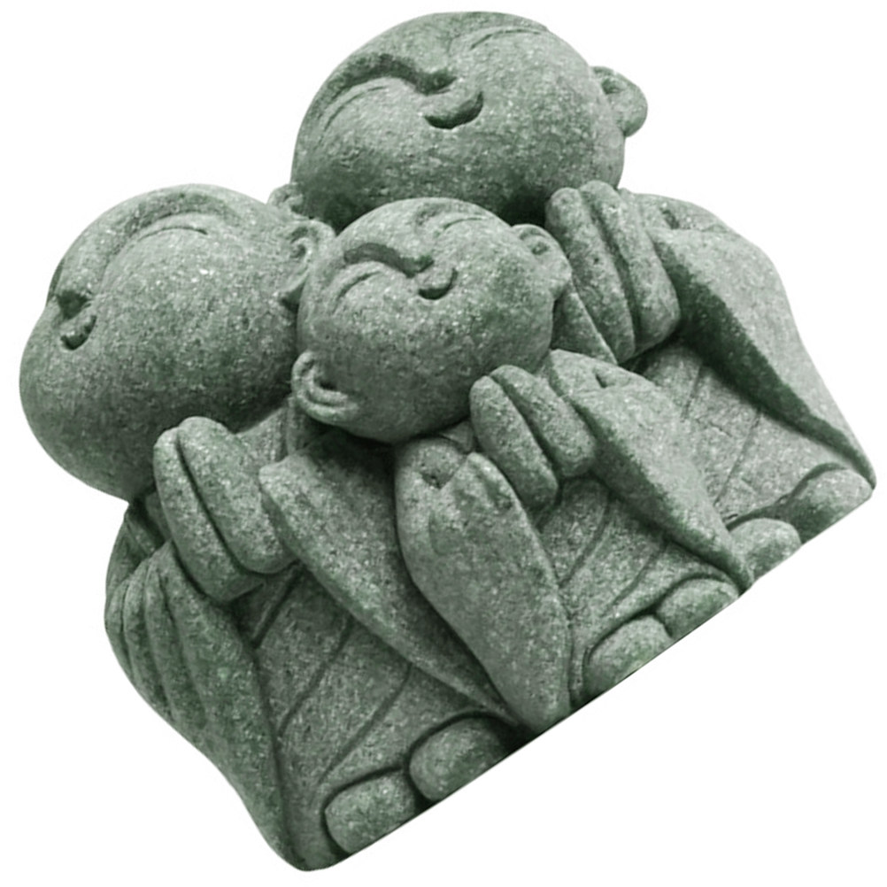 Delicate Stone Maitreya Buddha - Interior Design Zen 评论和价格