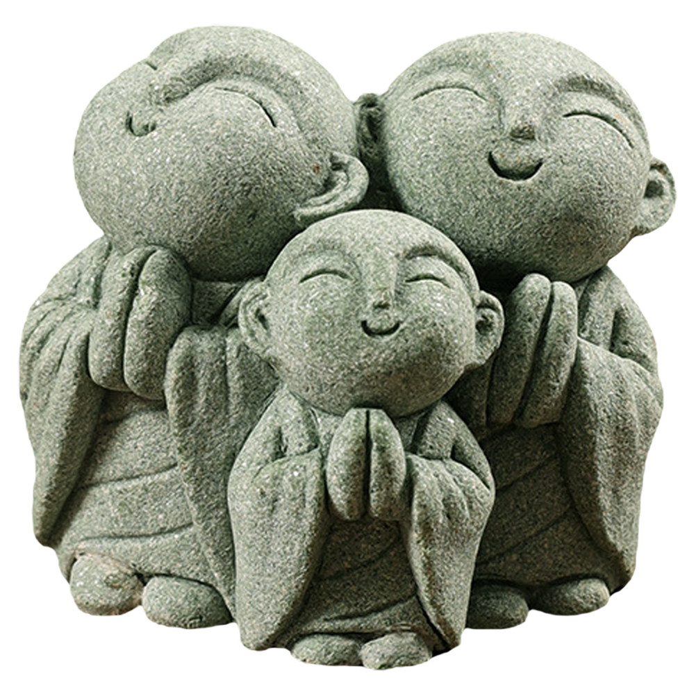 Delicate Stone Maitreya Buddha - Interior Design Zen 评论和价格