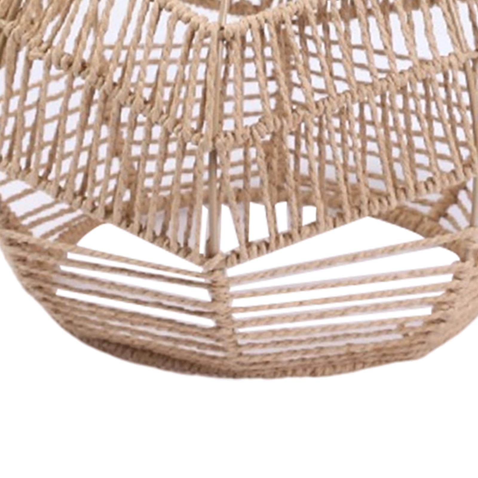 Boho Pendant Lamp Shade Paper  - Wicker Pendant Shade 评论和价格