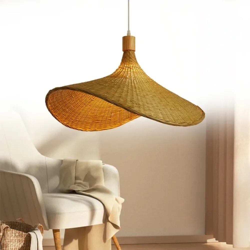 JOYINLED Woven Pendant Light W - Wicker Pendant Shade 评论和价格