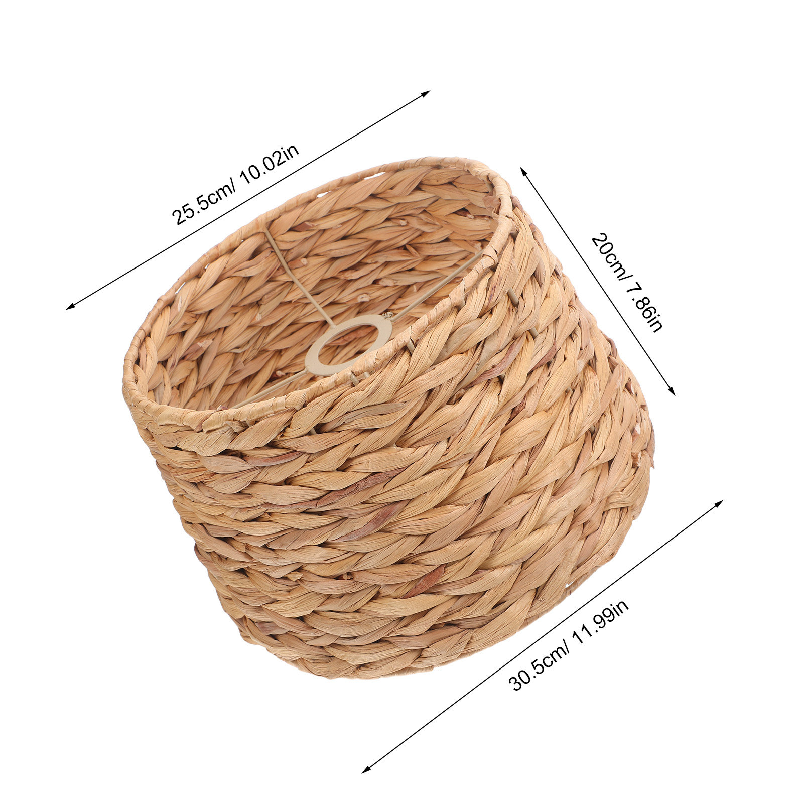 Seagrass Drum Lampshade 42Mm H - Wicker Pendant Shade 评论和价格