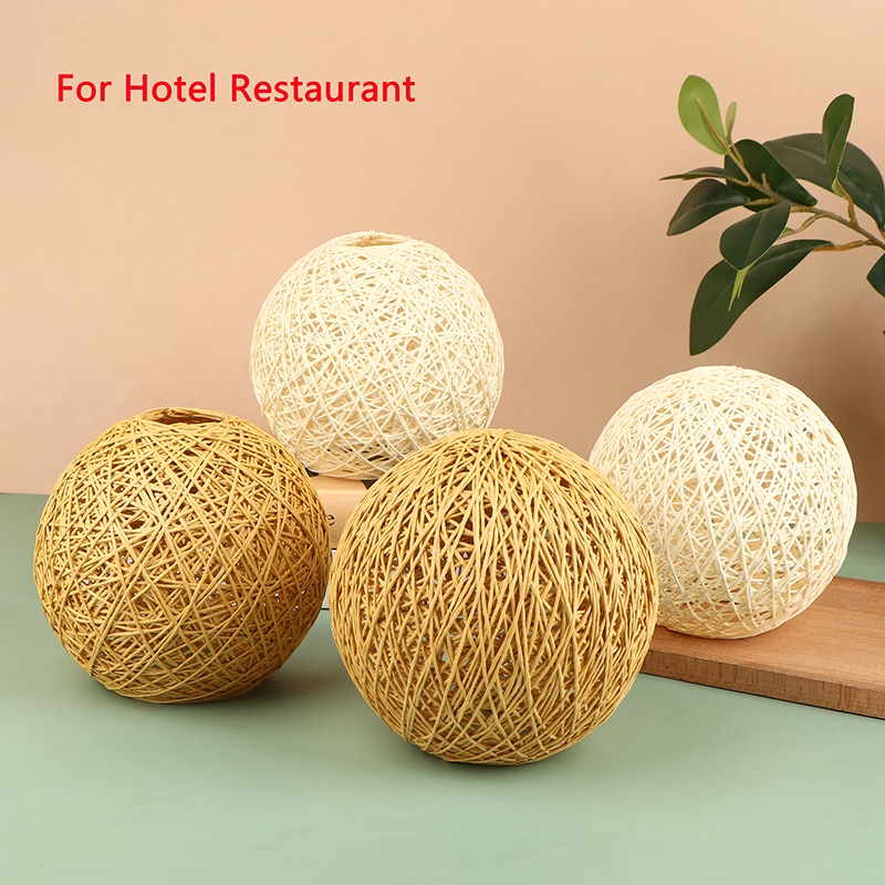 Lamp Shade Light Cover Rattan  - Wicker Pendant Shade 评论和价格