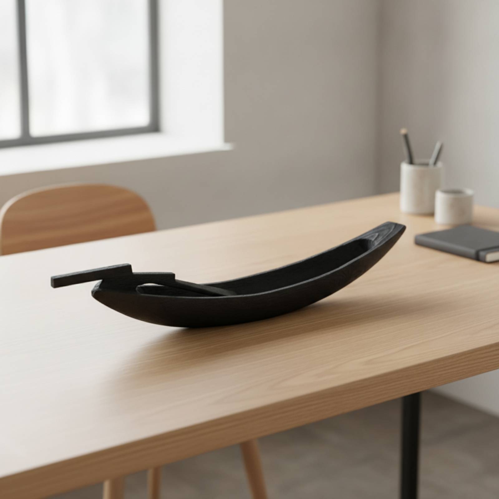 Wooden Boat Ornament Handmade  - Interior Design Zen 评论和价格
