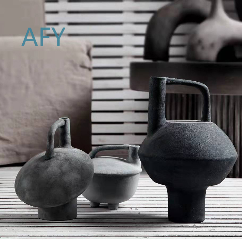 Wabi Sabi Vintage Ceramic Vase - Interior Design Zen 评论和价格