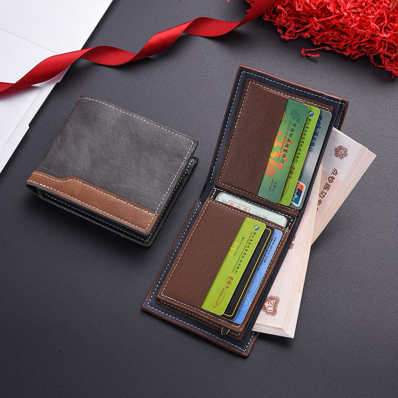 New PU Leather Men's Short Wal - Interior Design Id 评论和价格