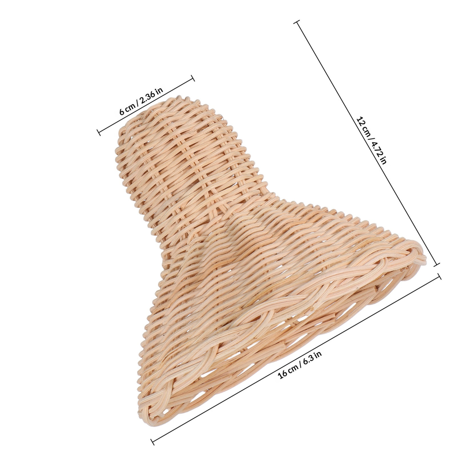 Rattan Lampshade Hand Woven Na - Wicker Pendant Shade 评论和价格