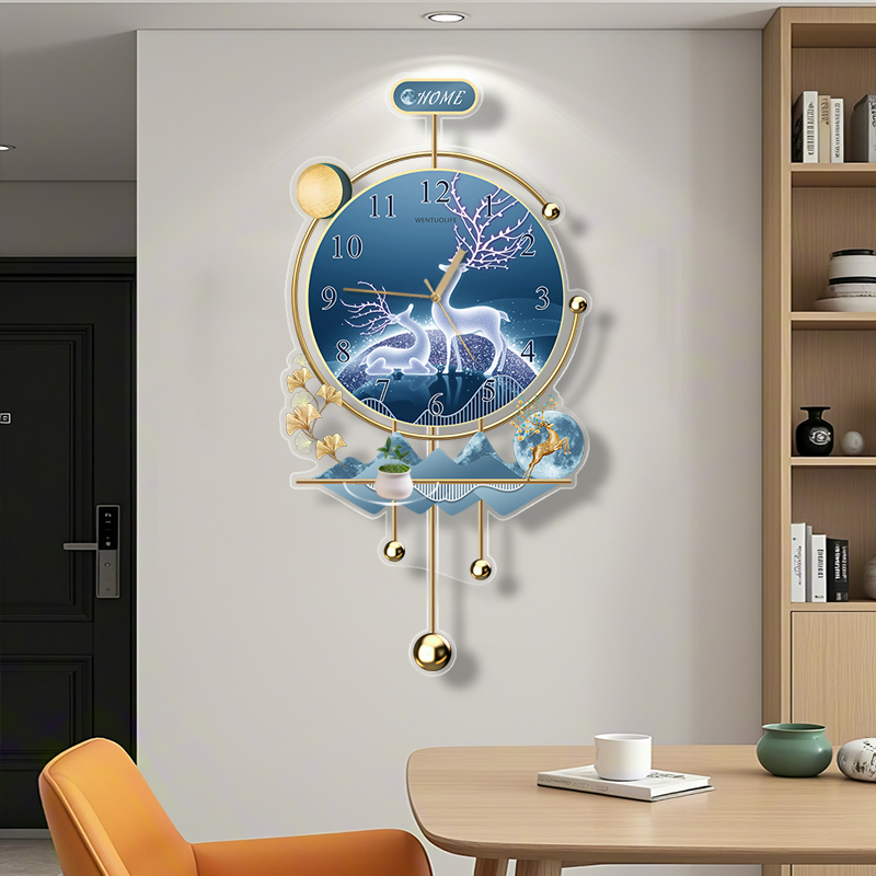 Sweep Movement Zen Wall Clock  - Interior Design Zen 评论和价格