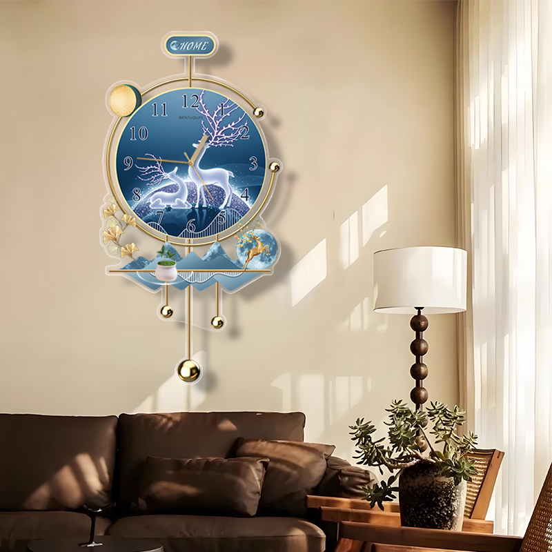 Sweep Movement Zen Wall Clock  - Interior Design Zen 评论和价格