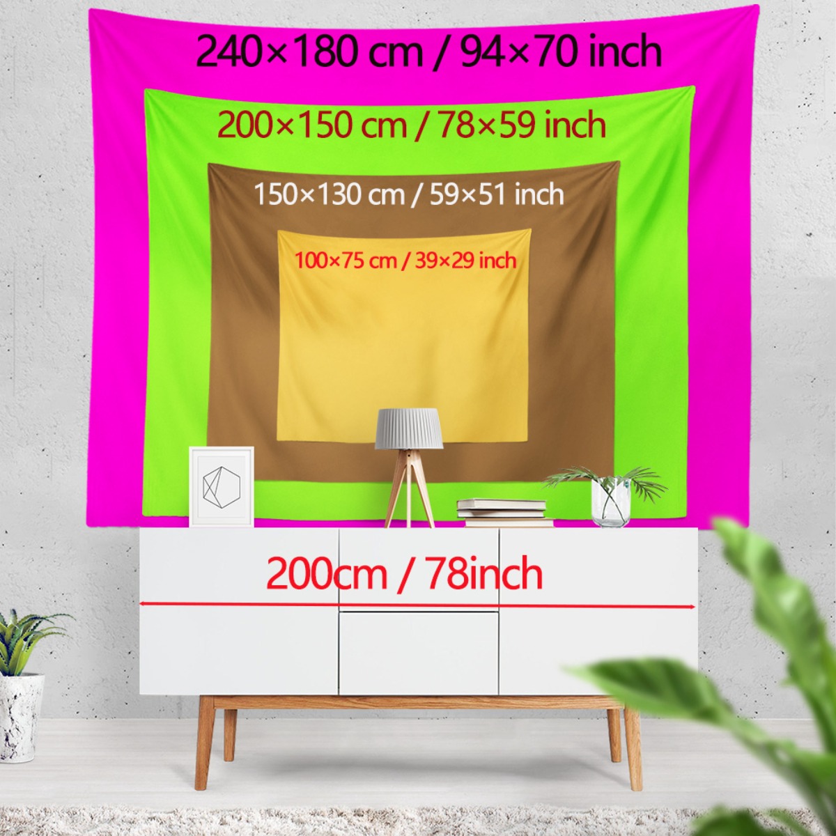 unframed Japanese Wave Sunset  - Interior Design Zen 评论和价格